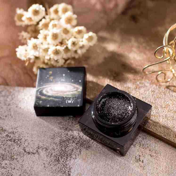 Platinum Gold High Gloss Sparkle Nail Art Gel