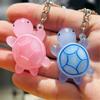 Trendy Turtles Keychain Soft Rubber Keyrings For Bags And Car Keys Fashionable Accessory For Students And Professionals