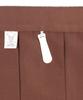 Graduation Hakama with Lace Single Junior Chestnut [KYOETSU] Cord, Plain, Piece, (18. Brown, 91cm)