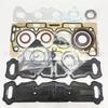 1SET Engine Rebuilding kit Gasket Joint Set oil seal for Peugeot 206 307 1.6 TU5JP4 Engine overhaul package 0197P5 0197.P5