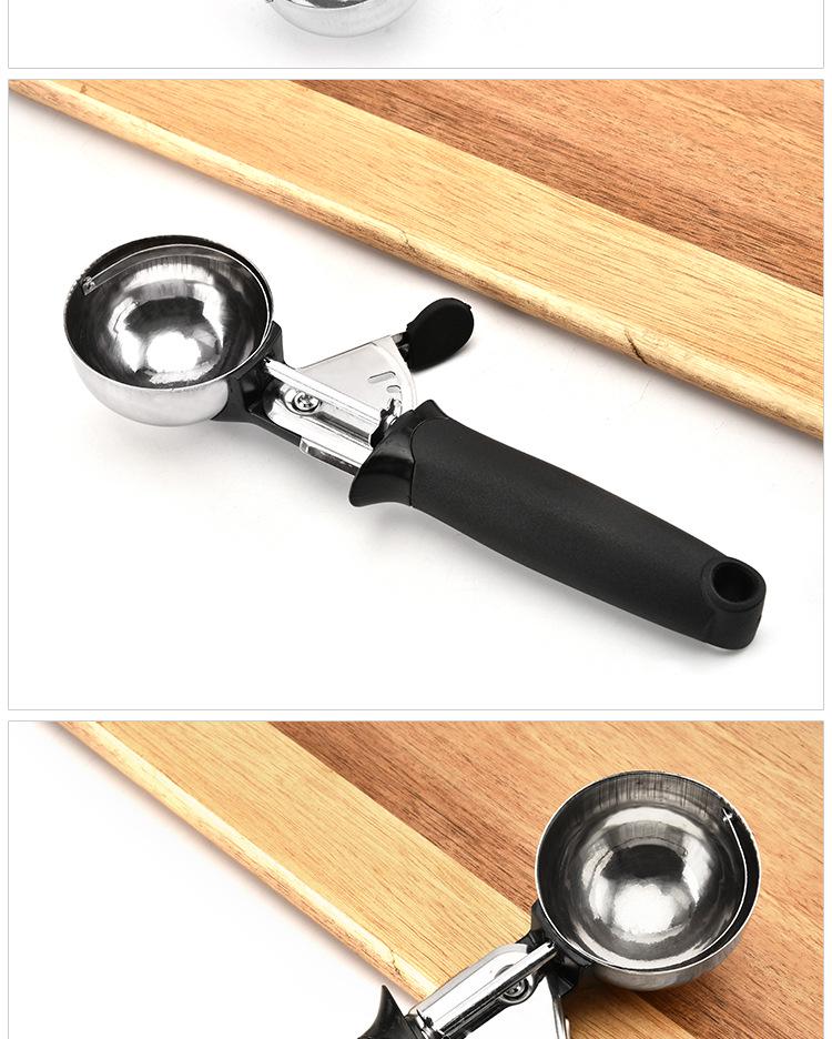 Stainless Steel Ice Cream & Fruit Scoop Spoon