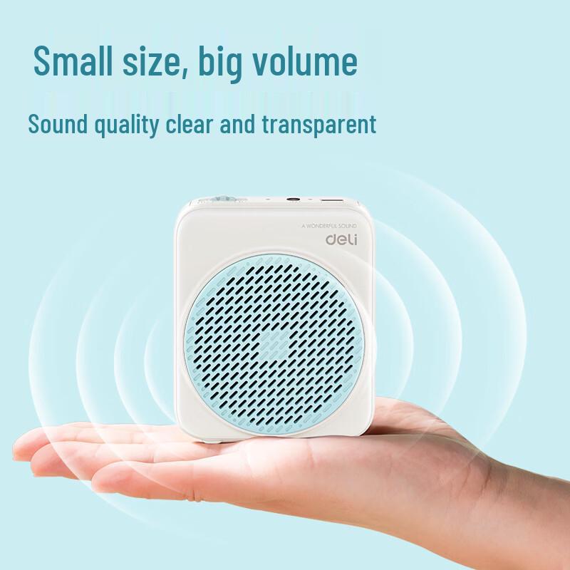 Deli LT900 5W Portable Voice Amplifier CN plug (adapter included)