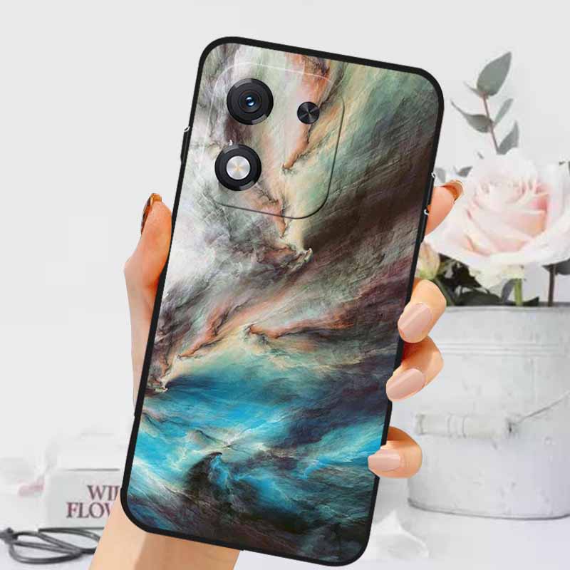 For Honor X70i 5G Case Luxury Marble Silicone Soft Phone Covers for Honor X70i 5G Protective TPU Back Shells ABR-AN00 Coque Capa