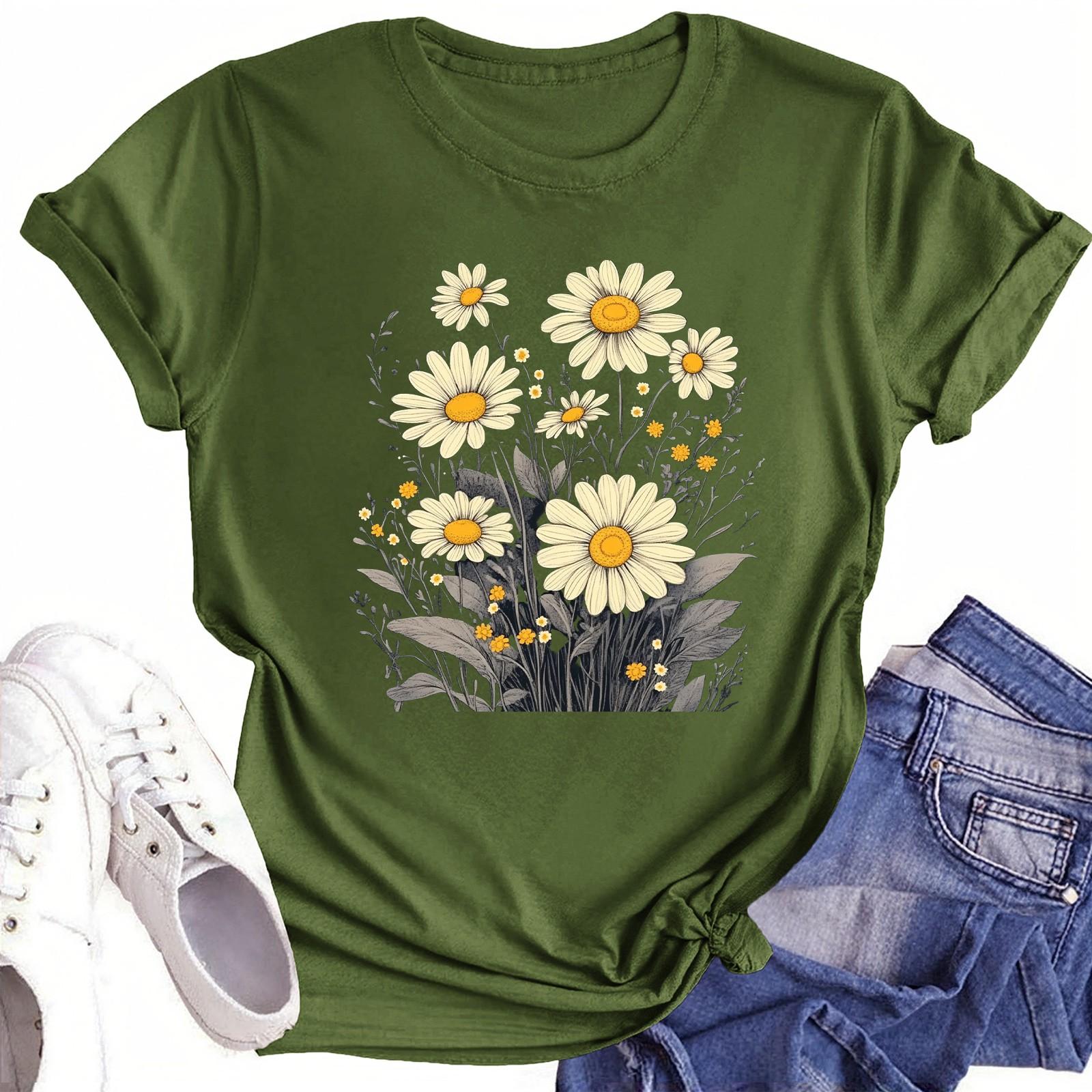 

Футболки для малышей, девочек и мальчиков, детские футболки с короткими рукавами и принтом для мальчиков и девочек 1-12 лет 100 армия зеленый