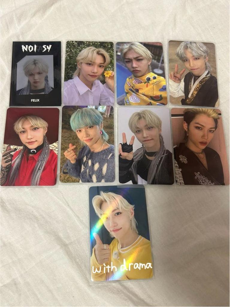 [USED] Stray Kids Felix Trading Card NOEASY withdrama