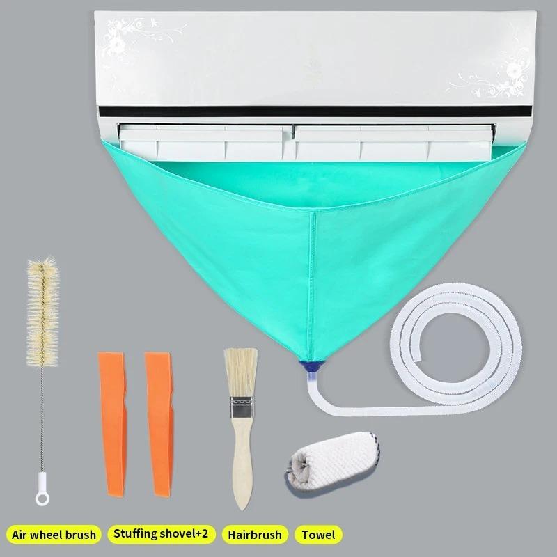 

Полный набор средств для чистки кондиционера с водопроводными трубками, не требующий разборки в качестве инструмента для чистки. B