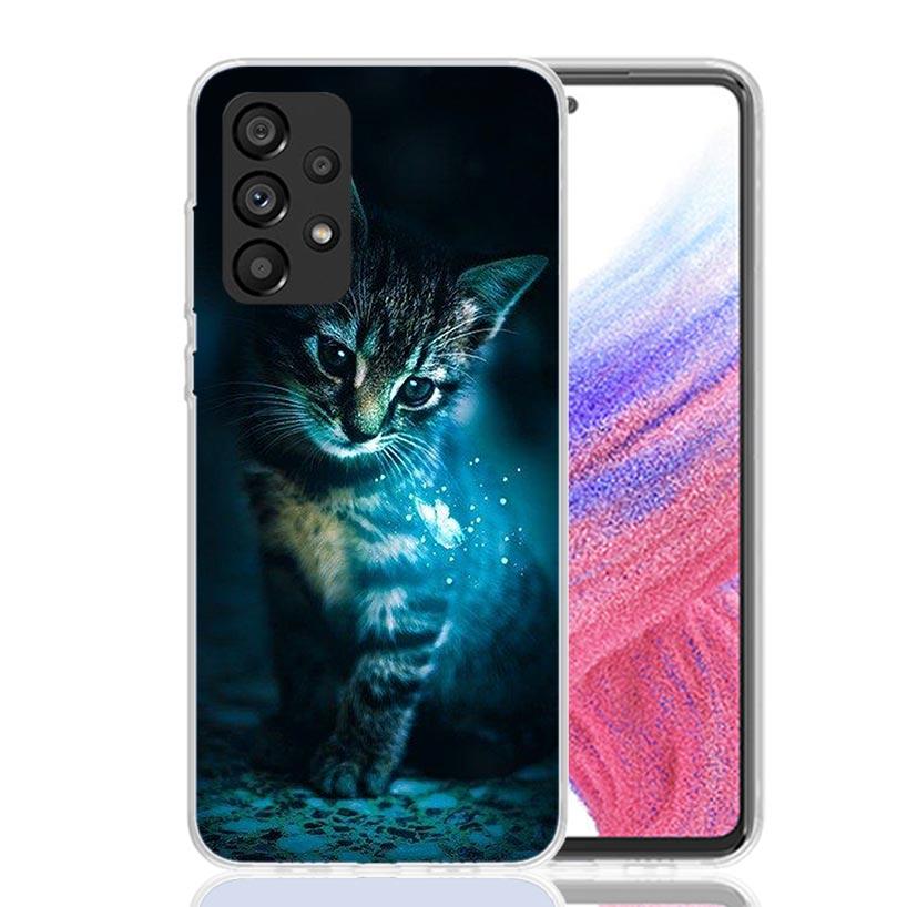 Cool Animal Big Cat Tiger Phone Case For Samsung Galaxy A13 A14 A15 A16 A17 A53 A54 A55 A56 A33 A34 A35 A36 A23 A24 A25 A26 A05S