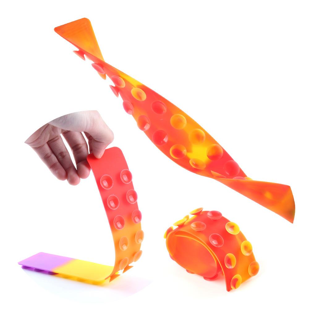 Decompression Vent Toy, Rat Exterminator Suction Strip, Decompression Suction Strip, Silicone Suction Anti-Collision Strip, Magic Suction Cup