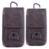Camping Wallet Pouch Cards Holder Multifunctiona Waist Bag Leather Phone Case Bum Bag Flip Pockets