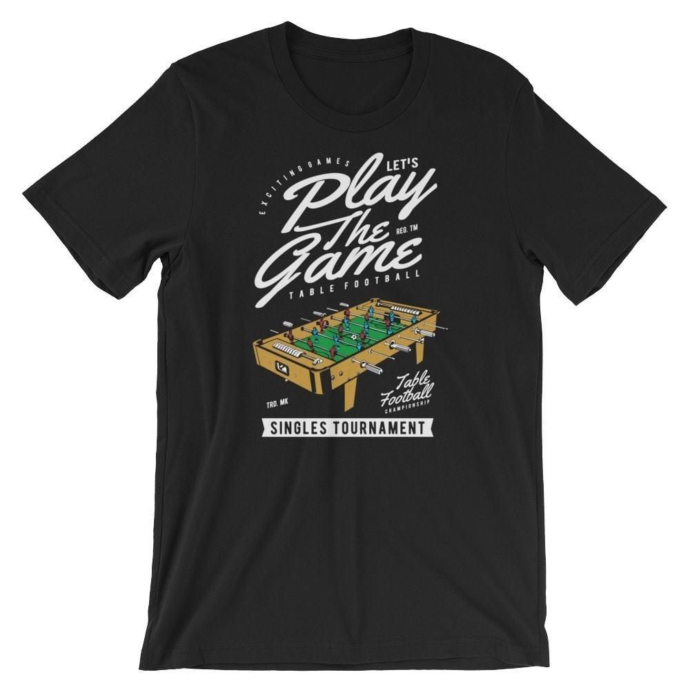 

Table Football T-Shirt. Foosball 100% Cotton Premium Tee NEW 3XL