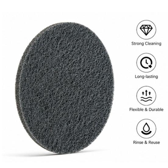 1/3/6/12Pcs Scouring Pad Stainless Steel Cookware Powerful Stain Removal Sponge High Performance Scrubber Pots Pans Kitchen Cleaning Tool