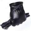 1 Pair New Full Finger PU Leather Black Winter Warm Gloves for Women Men Water-proof High Quality Glove Touchscreen Riding Glove