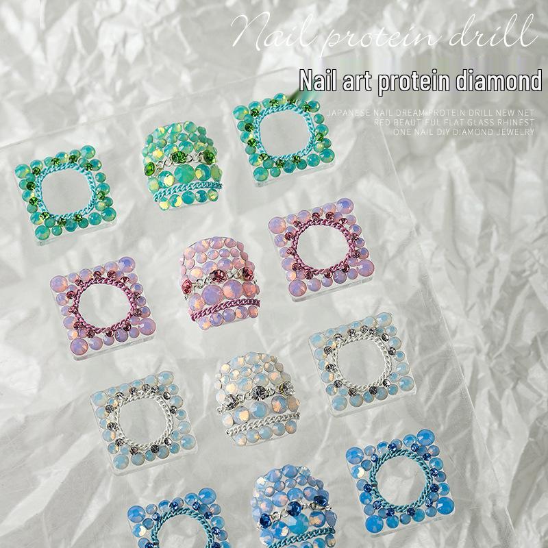 

2022 Dreamy Diamond Flatback Glass Rhinestone Nail Art - Japanese Aesthetic