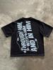 Sohn Gottes Print T-Shirts Rundhals Kurzärmelig Lässig Baumwolle Print Vintage T-Shirt Oberteile VHUTHK Beidseitiger Druck Unisex
