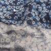 Imitation Tie Dye Blue Dye Floral Print Cotton Poplin Thin Fabric for DIY Children Clothes Handmade Accessories Cotton Fabric