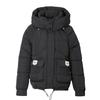 Short hooded fashion and versatile down padded jacket women's winter 2025 new student bread cotton jacket