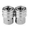 Silver High Pressure Washer Connector for 1/4 quick release connector Car Washer Lances