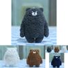 Adorable Cute Bear Plush Keychain Soft Stuffed Animal Doll Bag Pendant Accessory