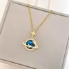 Necklace Accessory - Planet Necklace for Women. New Style Necklace. Versatile and High-end. Lockbone Chain Accessory.