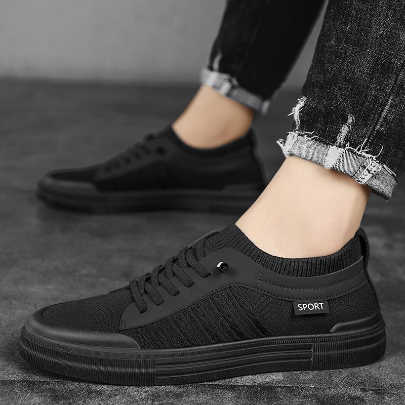 

New men s shoes summer one pedal leisure sports breathable versatile soft baseplate shoes niche mesh trend student shoes 44