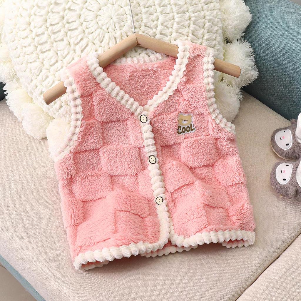 Infant Fleece Vest: Spring & Autumn Warmth for Boys & Girls