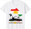 Koerdistan Koerdische Vlag graphics 100katoen unisex shirt 2026 Zomer Nieuw Harajuku stijl heren Korte Mouw mode Ronde Hals T-shirt