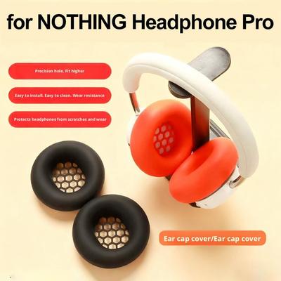 For CMF By NOTHING Headphone Pro Head Mounted Headphone Protective Case Anti Scratch And Dust-proof Soft Silicone Shell