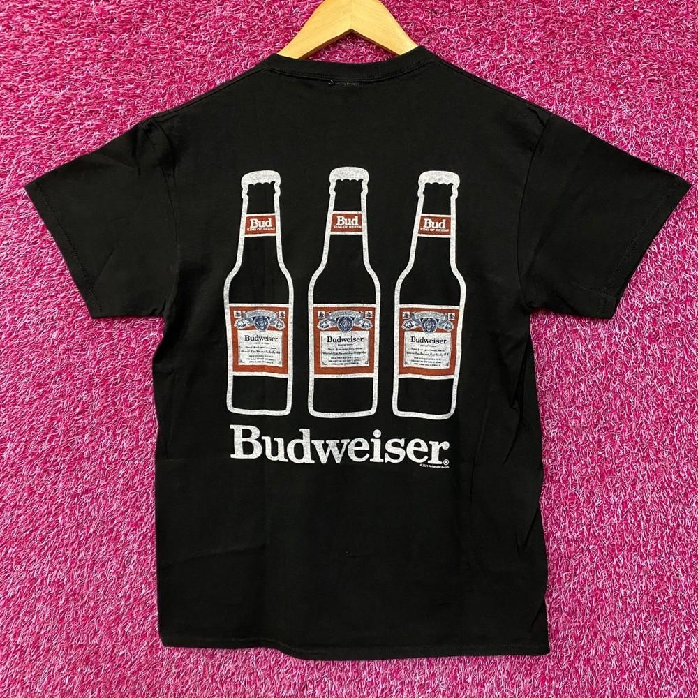 Budweiser King Of Beer Bottles Graphic TShirt Small Unisex T-Shirt XL