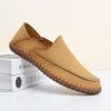 Fashion New Handmade Mens Casual Shoes Leisure Slip On Shoes Fashion Outdoor Sneakers Lightweight Comfy Man Loafers Breathable Moccasins