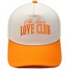 LOVE CLUB three-dimensional embroidery color matching truck driver hat male couple female casual sunshade baseball cap