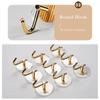 Light Luxury Acrylic Clothes Hook Bathroom Free Punching Single Hook Row Hook Bedroom Coat Hook Kitchen Bathroom Hook