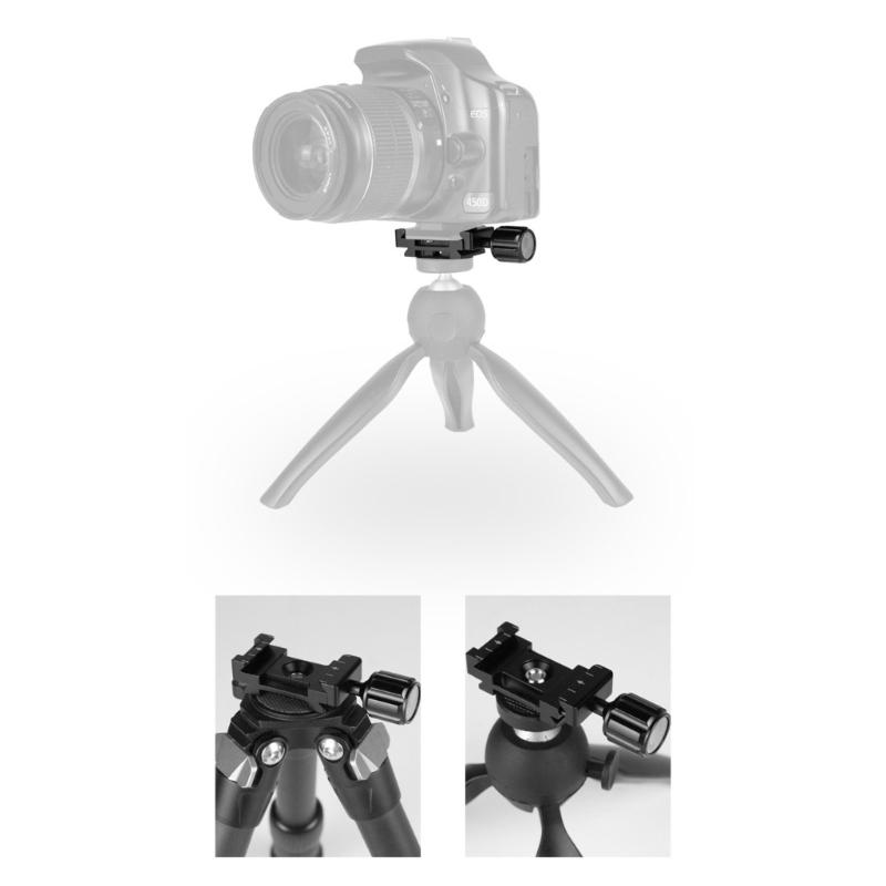 Universals Aluminum Quickly Release Plate For Camera Tripods Light Weight Aluminum Alloys Fast Mounting