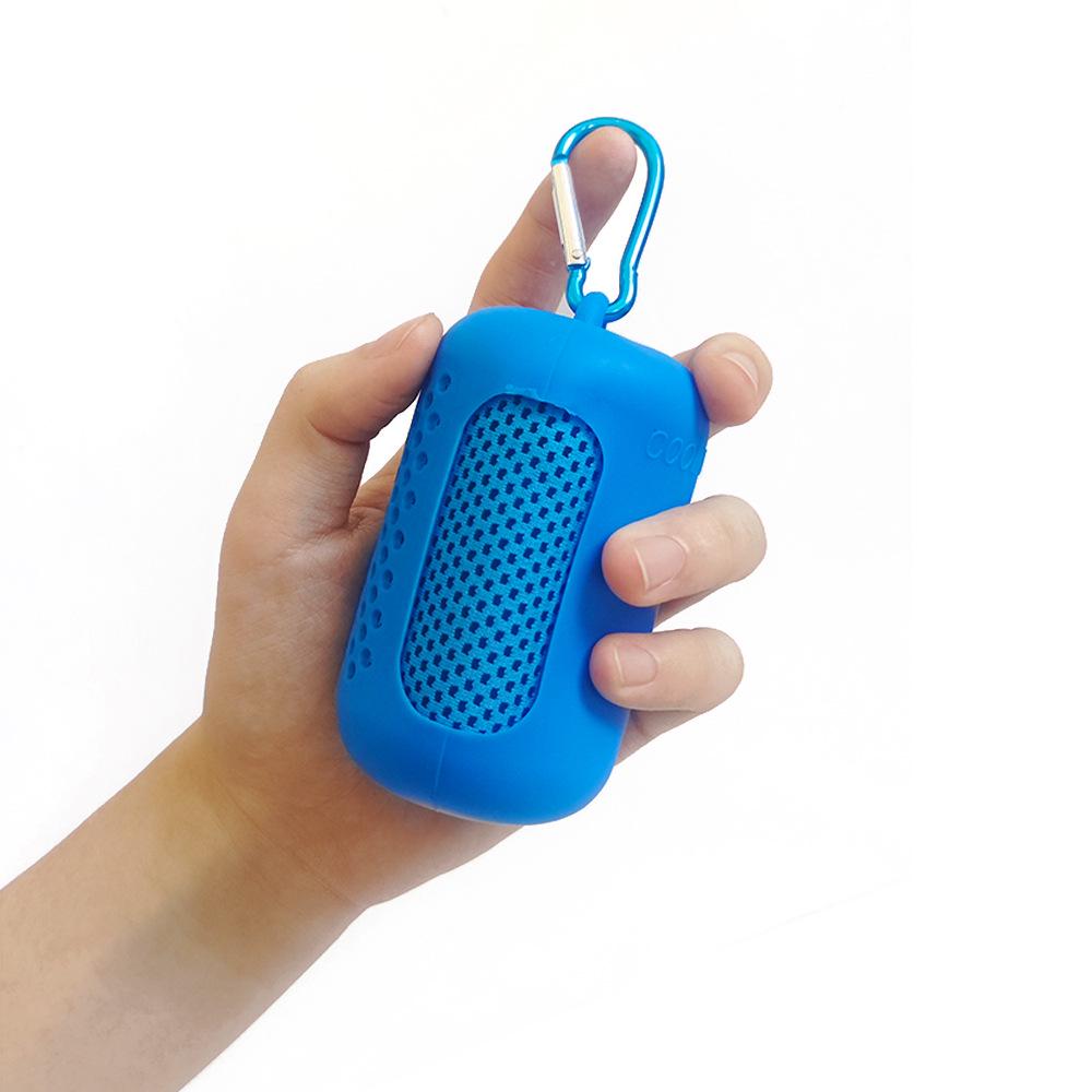 Damen Schnelltrocknendes Kühl-Sporttuch - Eis-Seide für Outdoor-Fitness