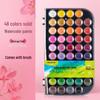 M&G Professional Watercolor Paint Set: Portable Solid Palette for Students & Artists