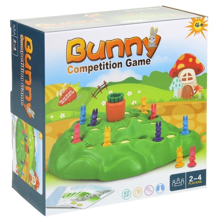Jumping Bunnies Arcade Game Happy Carrot Family Game Kids