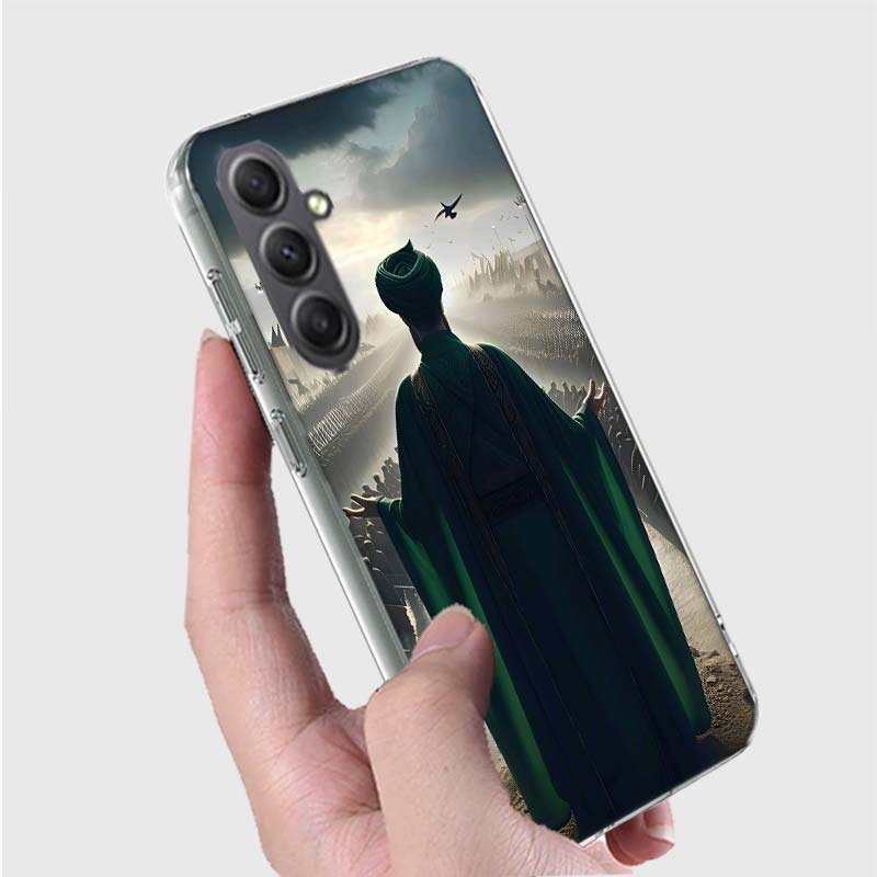 Islam Shia Imam Ali Hussain Phone Case for Samsung A16 A26 A36 A56 A17 A37 A57 A07 A06 A02S A03 A04S A05S Galaxy Note 20 10 A50S