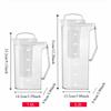Large Capacity Cold Brew Coffee Pot Sealed Cold Brew Teapot Fridge Water Pitcher  Refrigerator