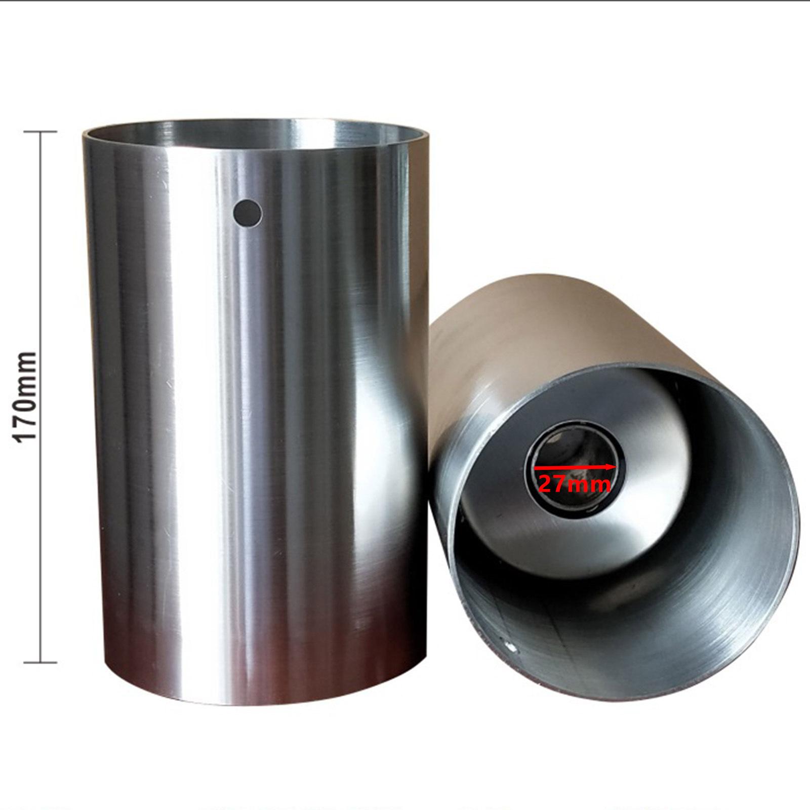 

1 шт. Чашка для практики гольфу з нержавіючої сталі - Аксесуари для тренувань для вуличної лунки для патів у дворі 17cm Height 27mm Hole Diameter