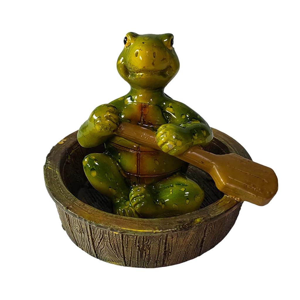 Floating Frogs For Ponds Cute Frogs Statues Garden Pond Ornament Figurine Floating Decoration Resin Miniature Frogs Statue