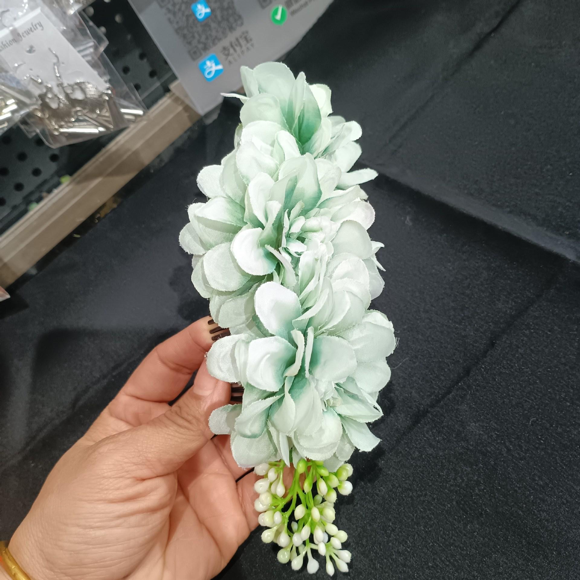 Дайский этнический цветочный головной убор: Традиционное тайское украшение для волос для танцев и фотографии