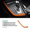 Gear Shift Panel Cover for BMW 3 Series F30 4 Series F32 3GT F34 2013-2018 Suede Interior Trim