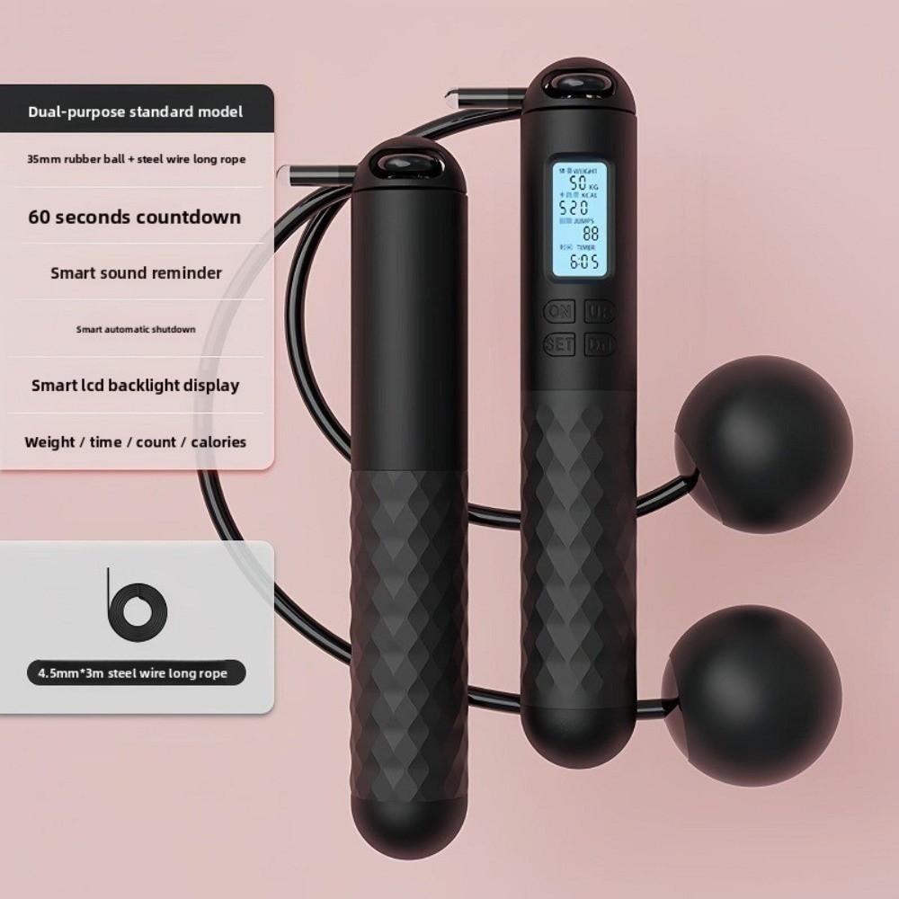 With Counter Ropeless Jump Rope Anti-Skid Digital Skip Rope Counting Skipping Rope  Children