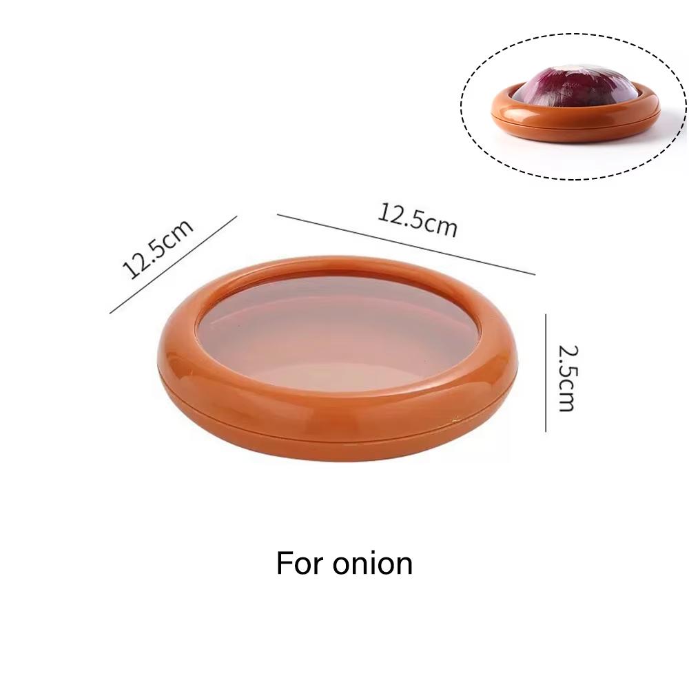 Avocado Storage Organizer Silicone Fruit Storage Box Fruit and Vegetable Antioxidant Storage Box Reusable Avocado Storage Tools