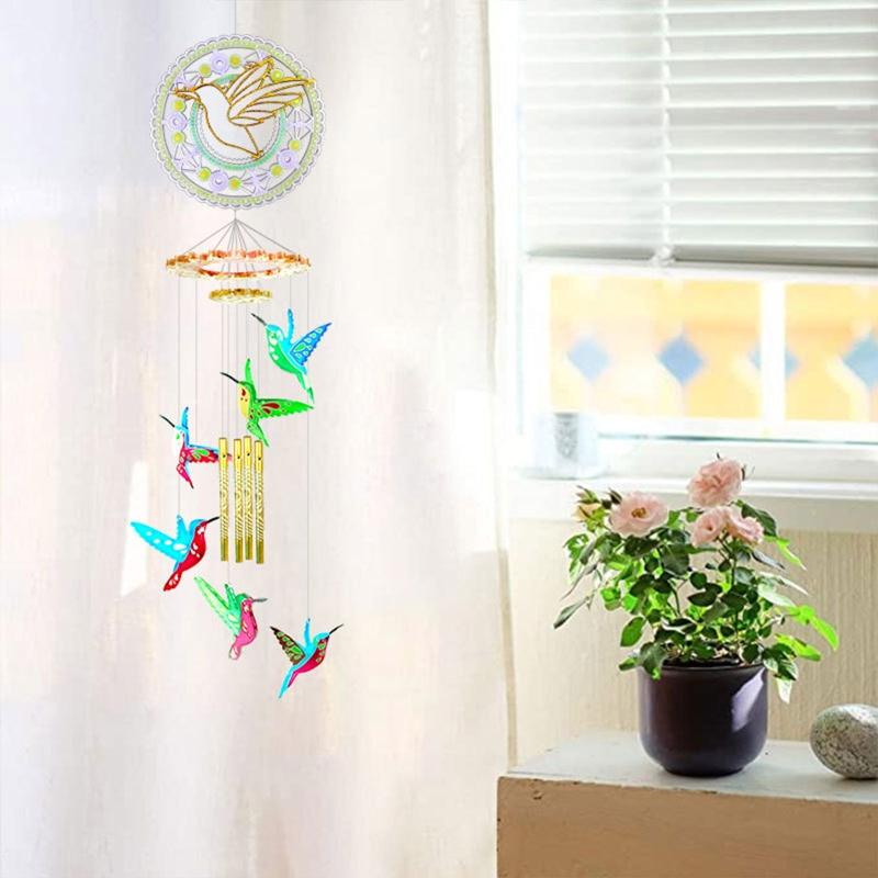 Silicone Resin Mold DIY Set for Wind Chime Resin Casting Silicone Resin Wind Chimes Mold Home Décor Resin Craft Supplies