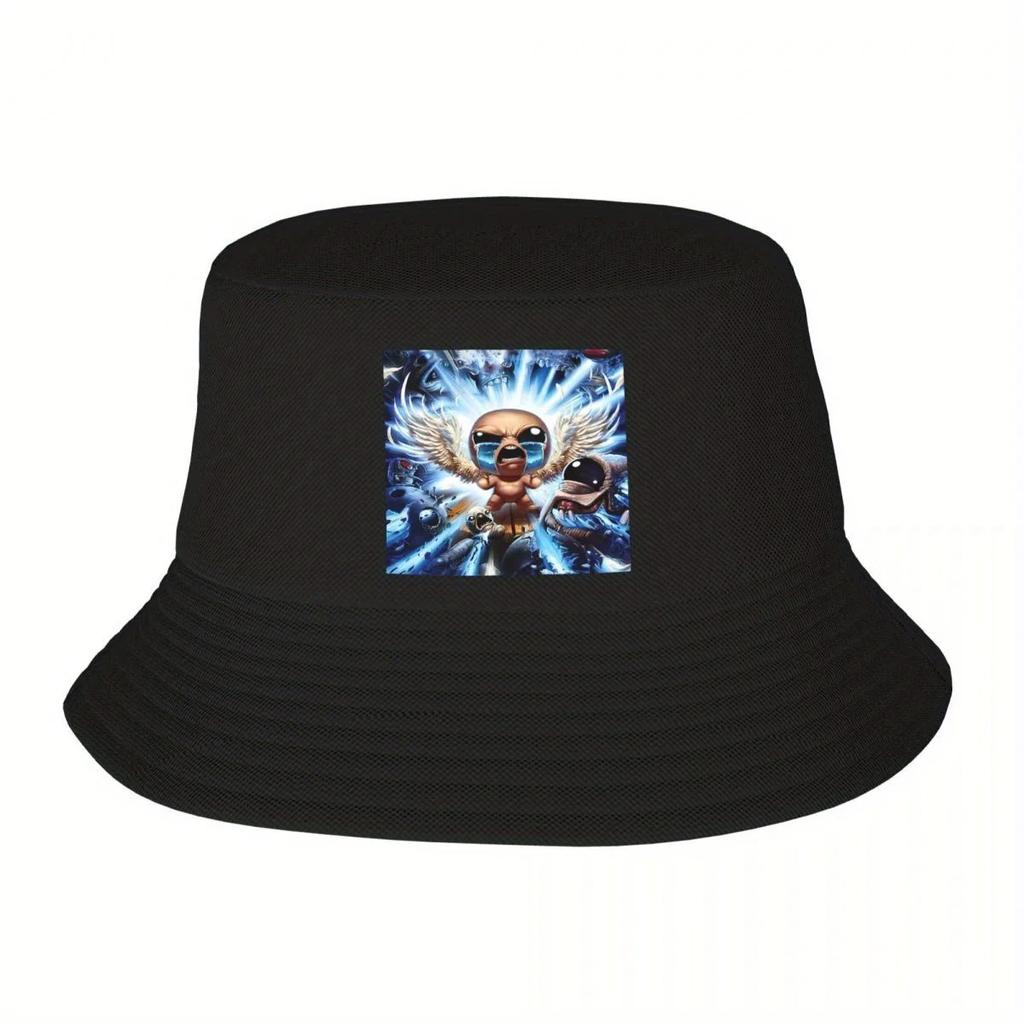 Custom The Binding Of Isaac Bucket Hat Unisex WomenOutdoor Sun Summer Camping Cap