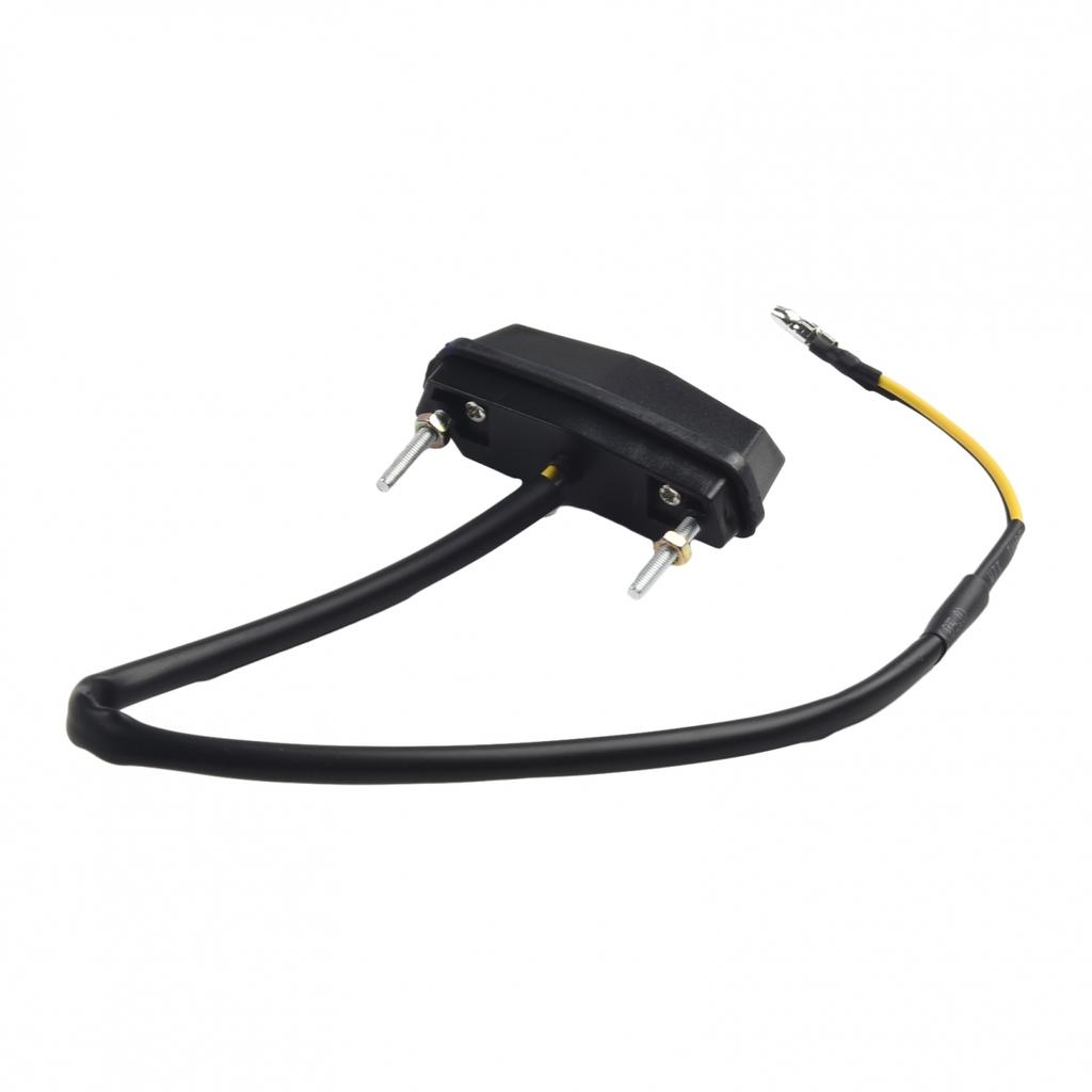 12V License Plate Light Accessories Black Housing LED