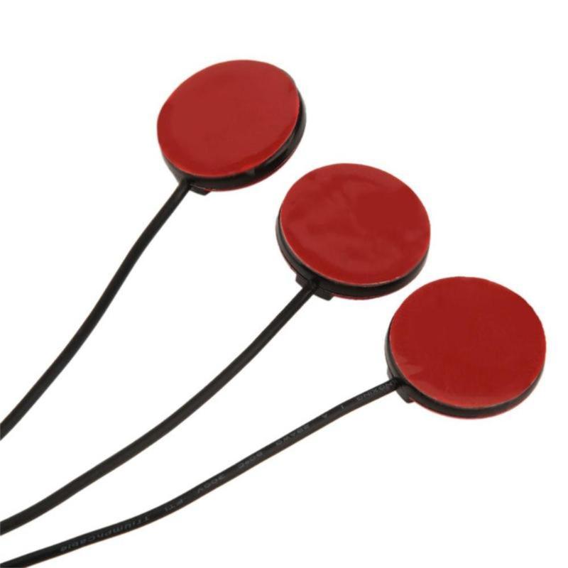 Self-adhesive Kalimba Pickup Piezo Transducer Microphone Contact Piezo Pickup with Buzzer for Thumb Piano Violin Ukulele