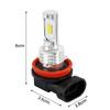 100W Fog Light Car LED Headlight Bulb Car Signal Light 2PCS 6000K White Light High/Beam Bulb Car Accessories FOR H16 H8 H11