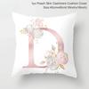 45X45Cm Pink Letter Cushion Pillowcase Decorative Sofa 40X40Cm Pillow Cases Autumn Decoration
