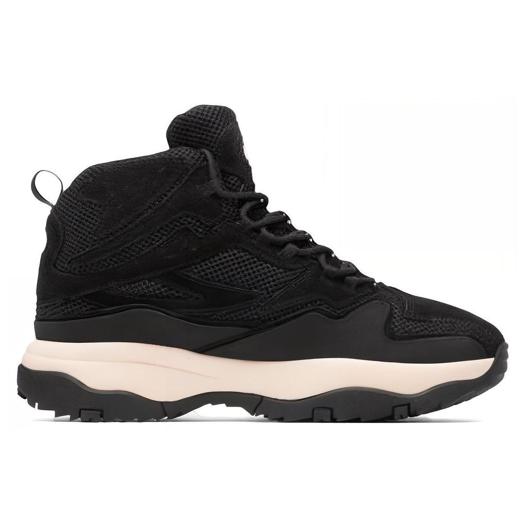 FILA Ranger Series Versatile Trendy Comfortable Durable Breathable Mid-Top Casual Shoes Men Casual Shoes Black 1HM01844-021